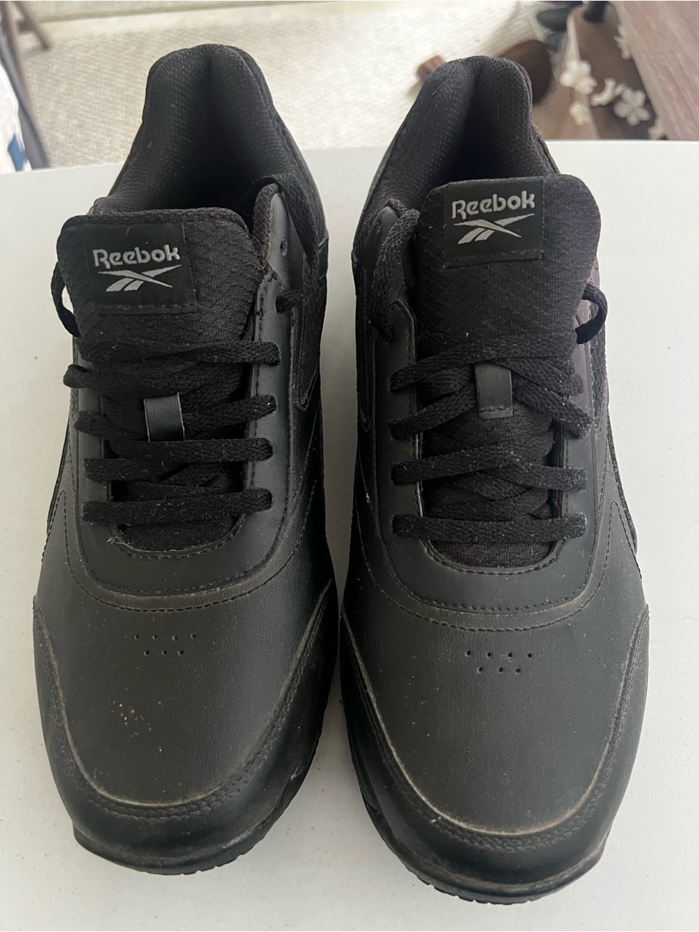 Reebok Classic Black Work Shoes
